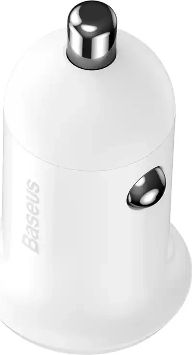 Baseus Grain Pro car charger 2x USB 4.8 A white (CCALLP-02)