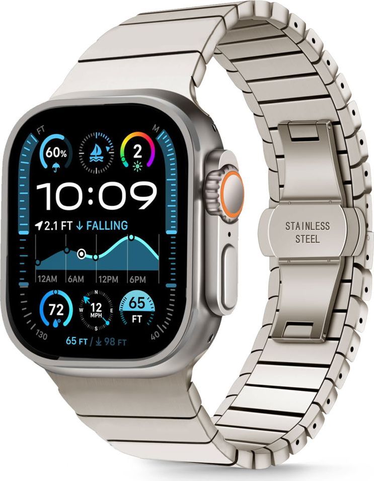 TECH-PROTECT LINKBAND APPLE WATCH 6 / 7 / 8 / 9 / 10 / SE / ULTRA 1 / 2 (44 / 45 / 46 / 49 MM) TITANIUM