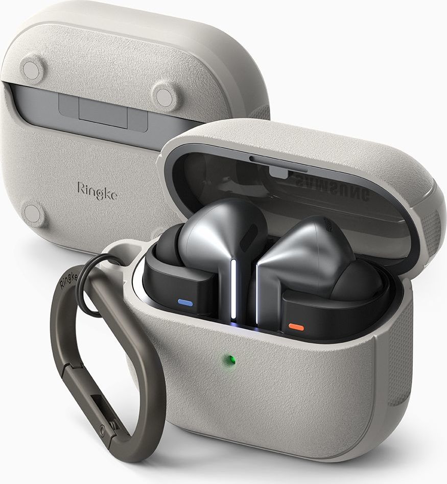 RINGKE ONYX MAGNETIC MAGSAFE SAMSUNG GALAXY BUDS 3 / 3 FE / 3 PRO WARM GREY