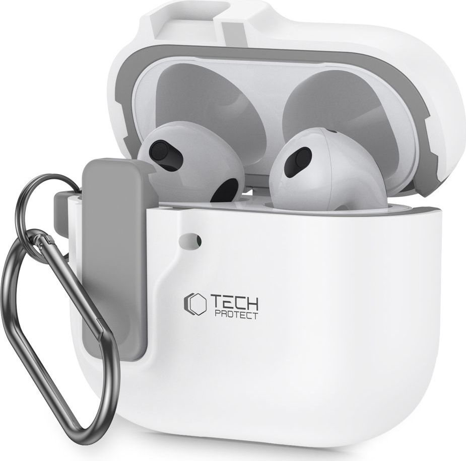 TECH-PROTECT SLIM HOOK APPLE AIRPODS 4 WHITE