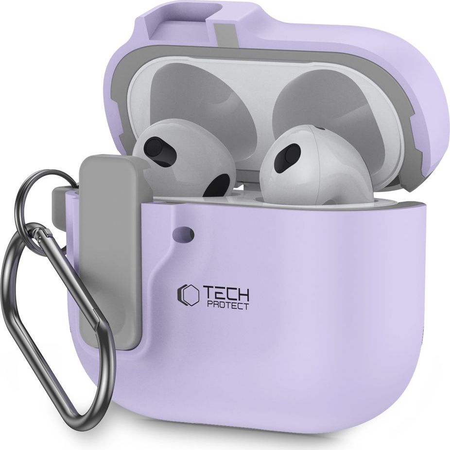 TECH-PROTECT SLIM HOOK APPLE AIRPODS 4 LAVENDER