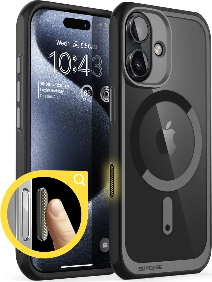 SUPCASE UB MAG MAGSAFE IPHONE 16 BLACK