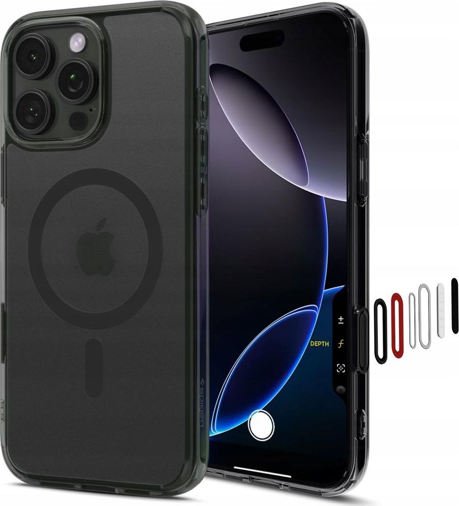 SPIGEN ULTRA HYBRID ”T” MAG MAGSAFE IPHONE 16 PRO FROST BLACK