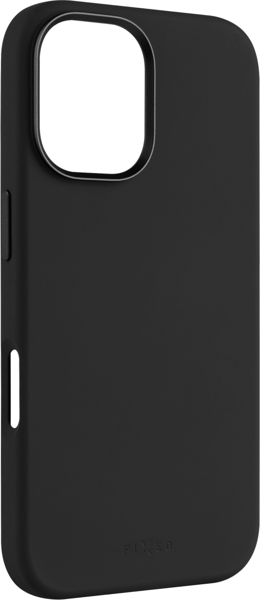 Levně Zadní kryt FIXED MagFlow s podporou MagSafe pro Apple iPhone 16, černý
