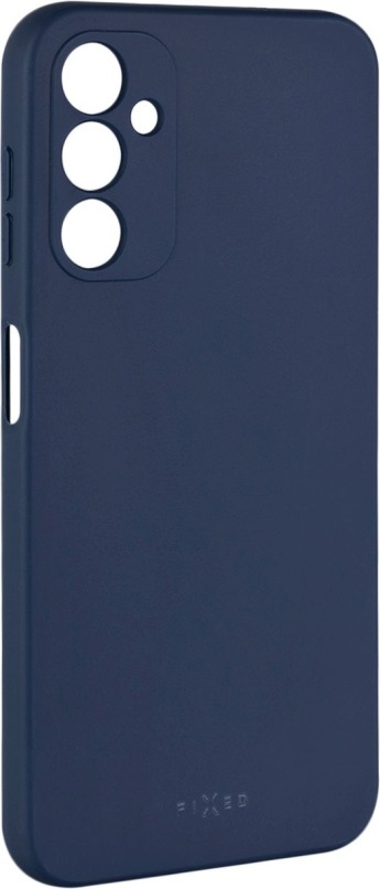 Zadní pogumovaný kryt FIXED Story pro Samsung Galaxy A14/A14 5G, modrý