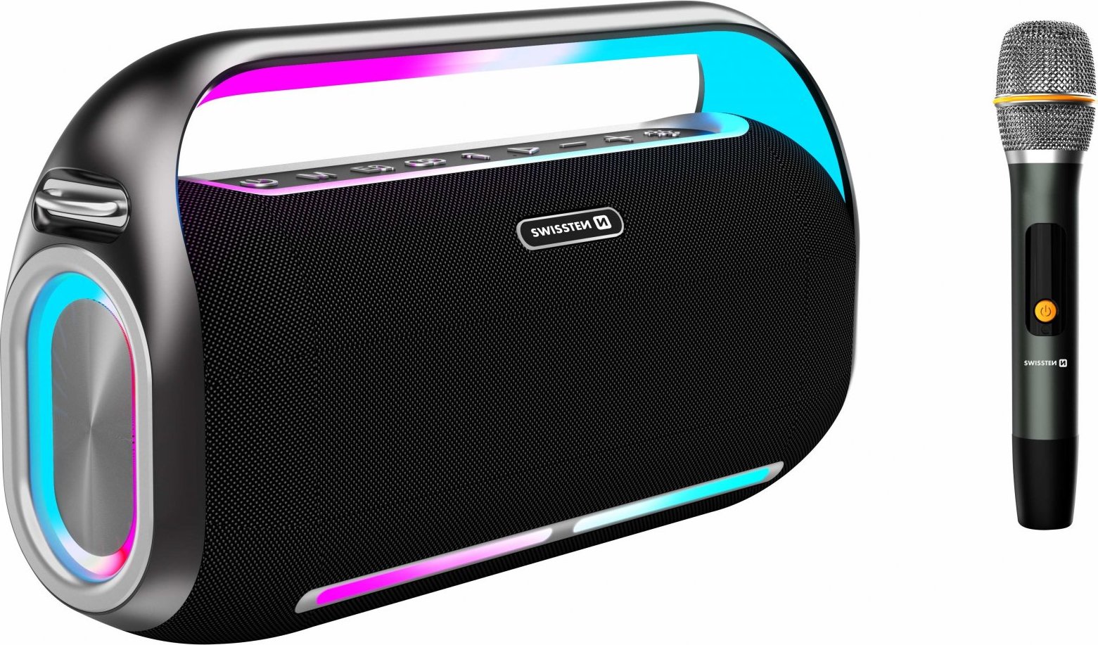 SWISSTEN BLUETOOTH REPRODUKTOR HARMONY 200W ČERNÝ