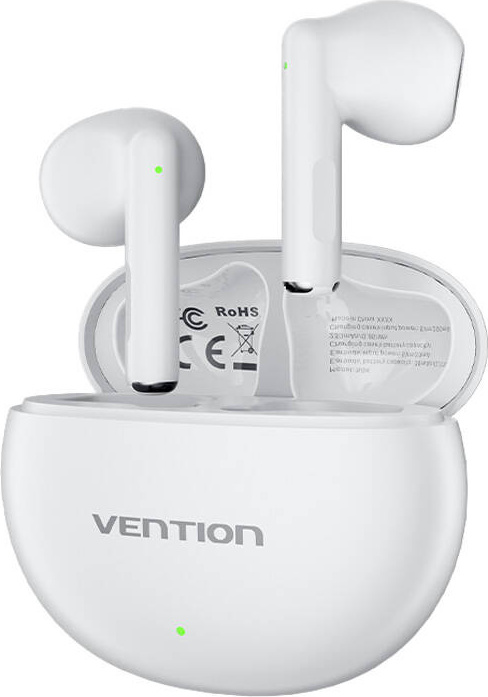 Bezdrátová sluchátka, Vention, NBKW0, Earbuds Elf E06 (bílá)
