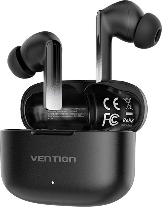 Bezdrátová sluchátka, Vention, NBIB0, Elf Earbuds E04 (černá)