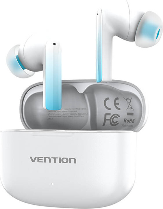 Bezdrátová sluchátka, Vention, NBIW0, Elf Earbuds E04 (bílá)