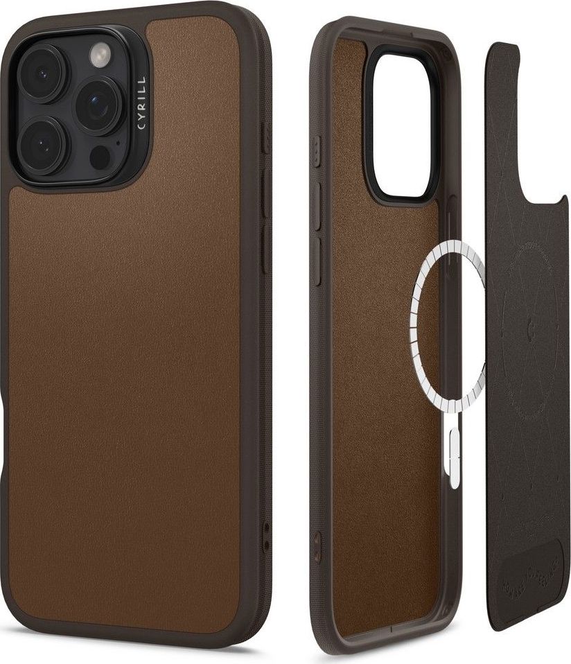SPIGEN CYRILL KAJUK MAG MAGSAFE IPHONE 16 PRO MAX SADDLE BROWN