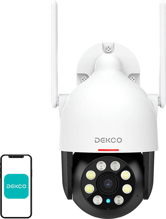 IP venkovní kamera WiFi DEKCO DC5L 2K QHD 166°