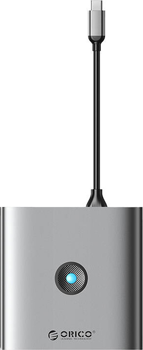 Adapter Hub 8w1 Orico, HDMI 4K + 3x USB-A 3.0, USB-C, 100W PD + SD/TF