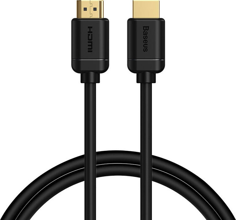 Baseus 2x kabel HDMI 2.0 4K 60Hz, 3D, HDR, 18 Gb/s, 1 m (černý)