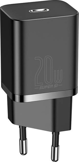 Baseus wall charger Super Si PD 20W 1x USB-C black