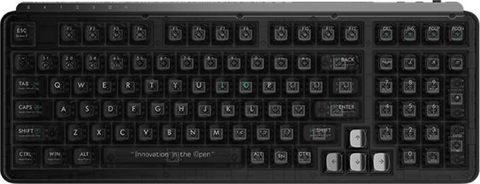 Mechanická klávesnice BlackI098 MIIIW (černá) anglická