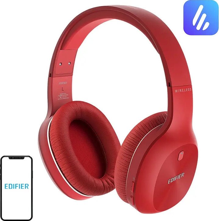 Edifier W800BT Plus bezdrátová sluchátka, aptX (červená)