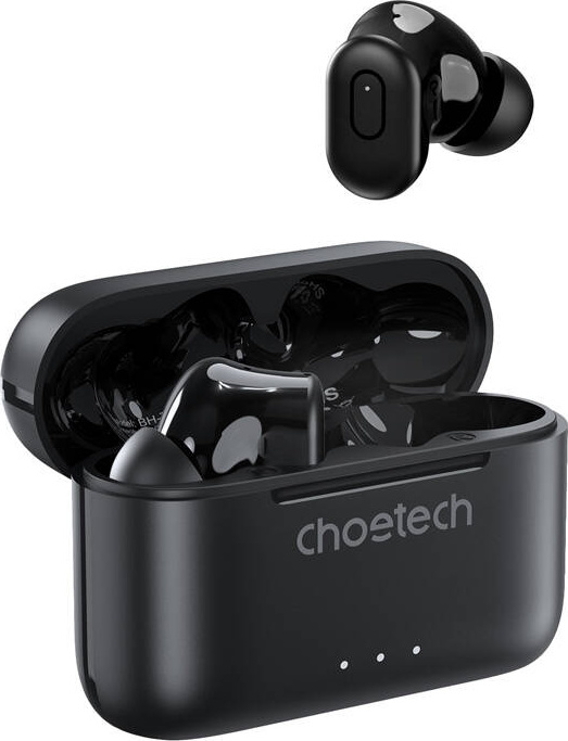 Bezdrátová sluchátka TWS Choetech BH-T15 ANC+ENC (černá)