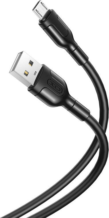 Kabel USB na Micro USB XO NB212 2,1A 1m (černý)