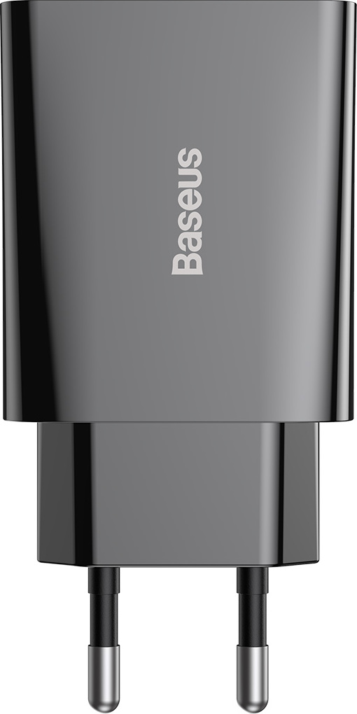 Baseus Speed Mini Quick Charger, USB-C, PD, 3A, 20W (černá)