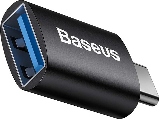 Baseus Ingenuity adaptér USB-C na USB-A OTG (černý)