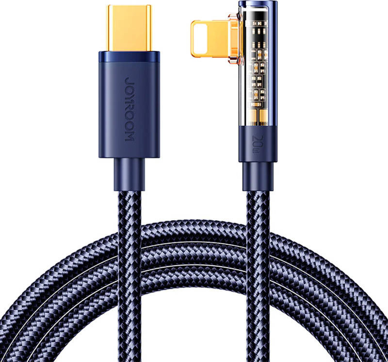 Kabel do USB-C Lightning Angle 20W 1,2 m Joyroom S-CL020A6 modrý