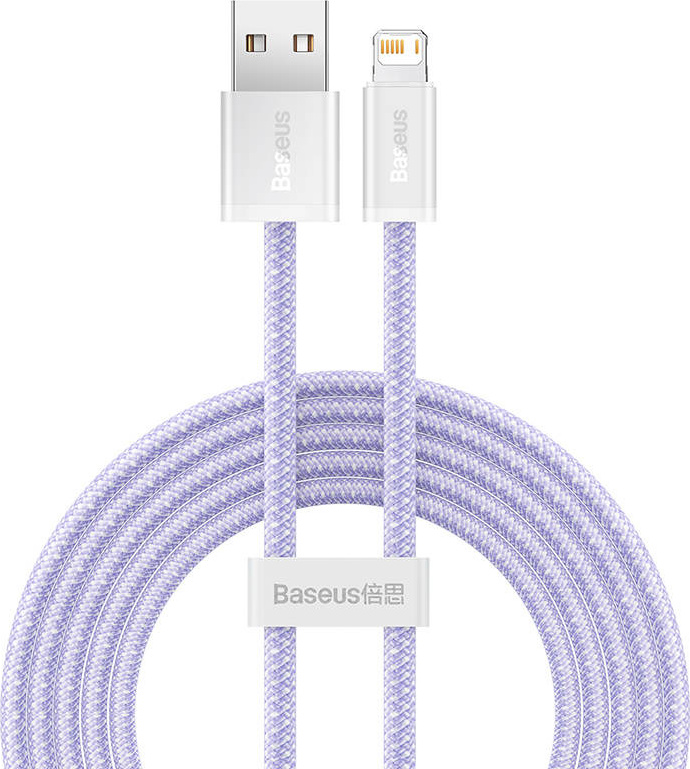Kabel USB pro Lightning Baseus řady Dynamic 2, 2,4 A, 2 m (fialový)