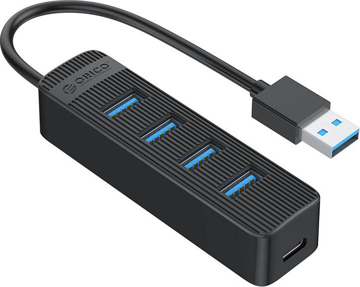 Orico TWU3 USB na 4x USB 3.0 Hub adaptér (černý)