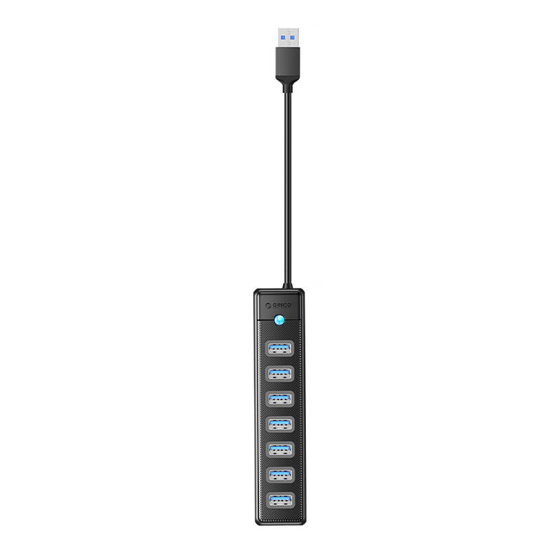 Orico PW7U USB na 7x USB 3.0 Hub adaptér (černý)