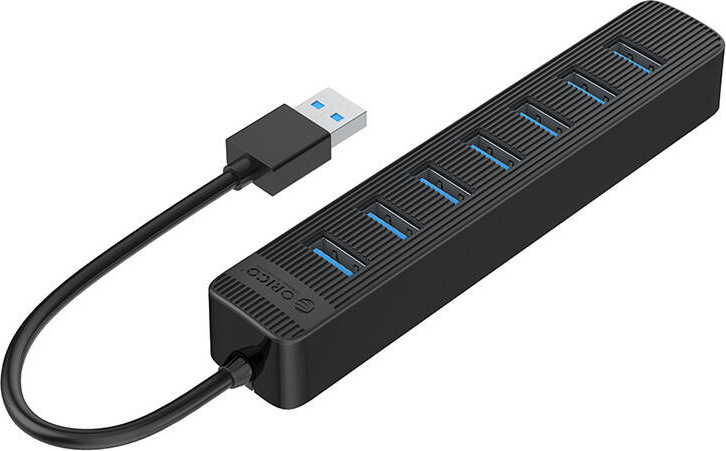Orico TWU3 USB na 7x USB 3.0 Hub adaptér (černý)