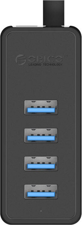 Orico W5P-100 USB na 4x USB 3.0 Hub adaptér (černý)