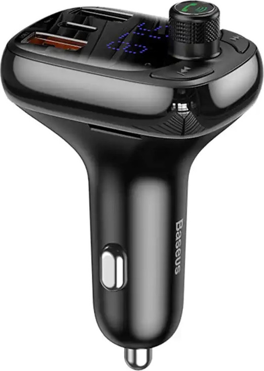 Bluetooth transmitter / car charger Baseus S-13 (Overseas Edition) - black