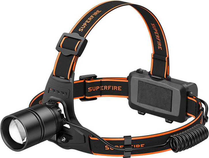 Čelovka Superfire HL71, 500 lm, USB