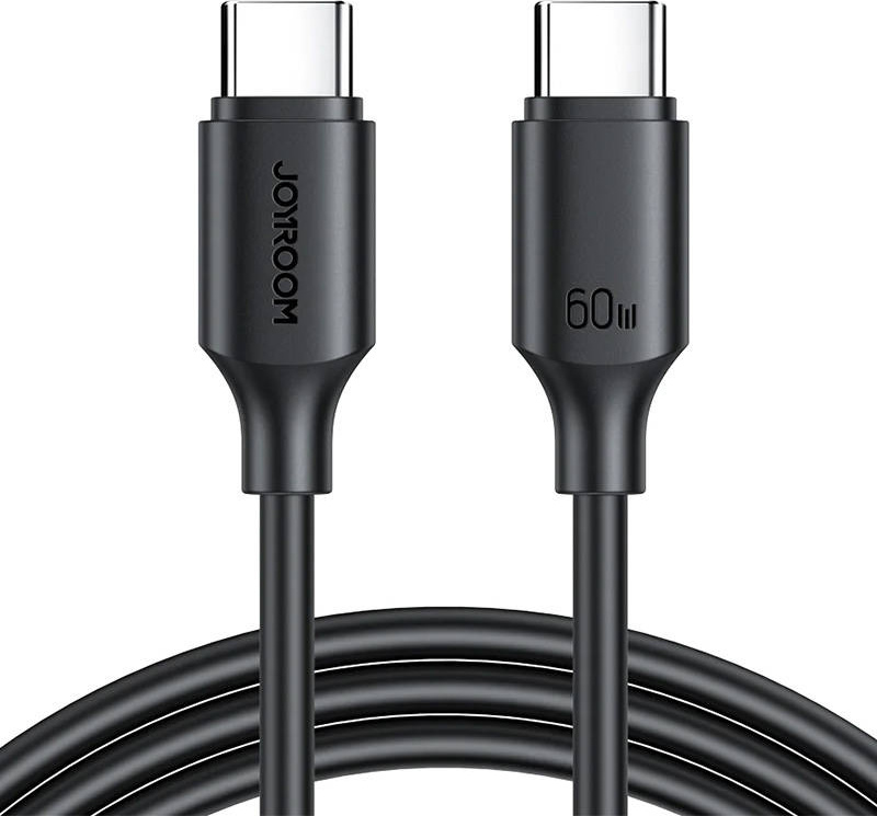 Joyroom Long-Lasting Series A9 USB-C / USB-C PD QC cable 60W 3A 1m - black