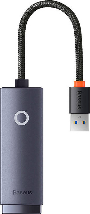 Síťový adaptér Baseus Lite Series USB na RJ45, 1000 Mb/s (šedý)