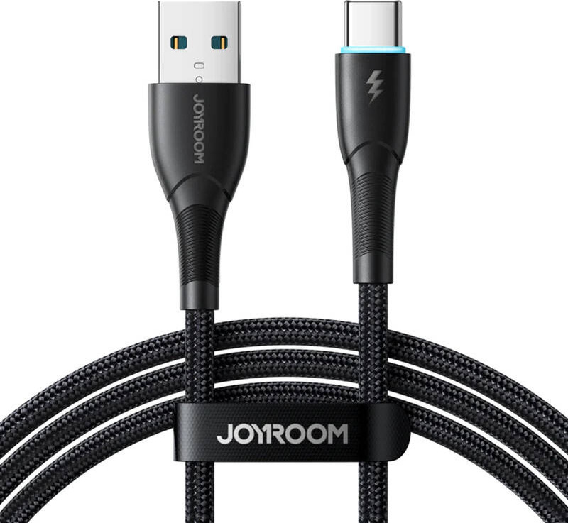 Joyroom Starry Series SA32-AC3 3A USB-A / USB-C cable 1m - black