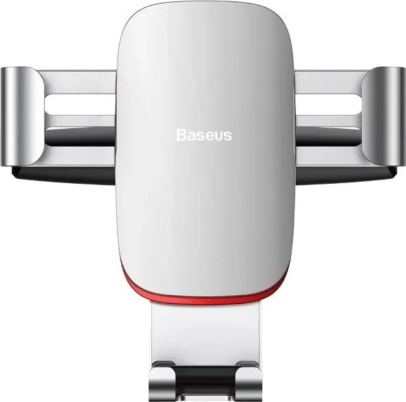 Baseus Metal Age Gravity Car Mount (CD verze) Stříbrný