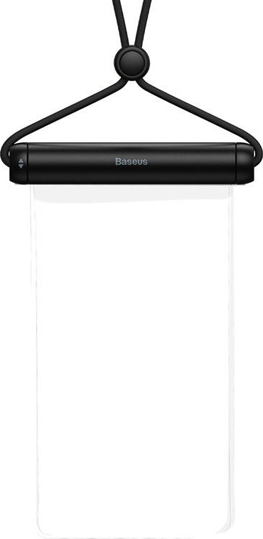 Baseus Cylinder Slide-cover vodotěsná brašna na smartphone (černá)