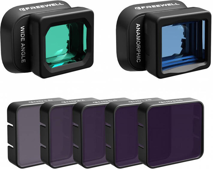 Sada filtrů FREEEWELL širokoúhlý, anamorfní, ND pro DJI Mini 4 Pro