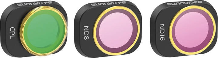 3 filtry pro objektiv CP, ND8, 16 Sunnylife pro DJI MINI 4 PRO