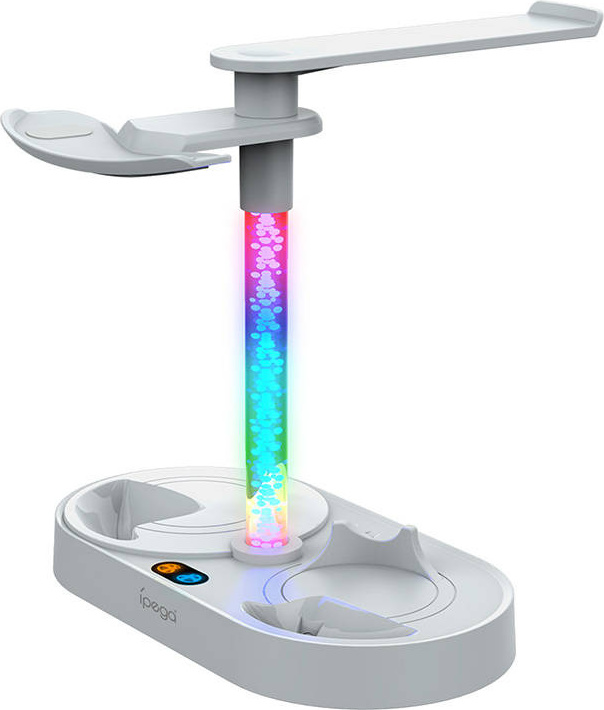 Levně iPega P5V001 Multifunkční Nabíjecí Stojan pro PS VR2