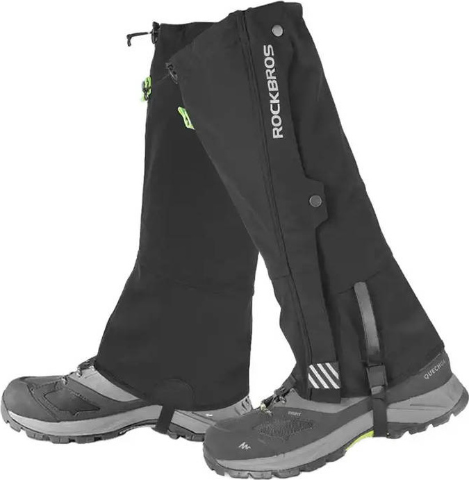 Sady nohou na kolo / chrániče bot Rockbros 21400014 L/XL (černé)
