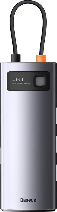 Rozbočovač 4v1 Baseus řady Metal Gleam, USB-C na 4x USB 3.0