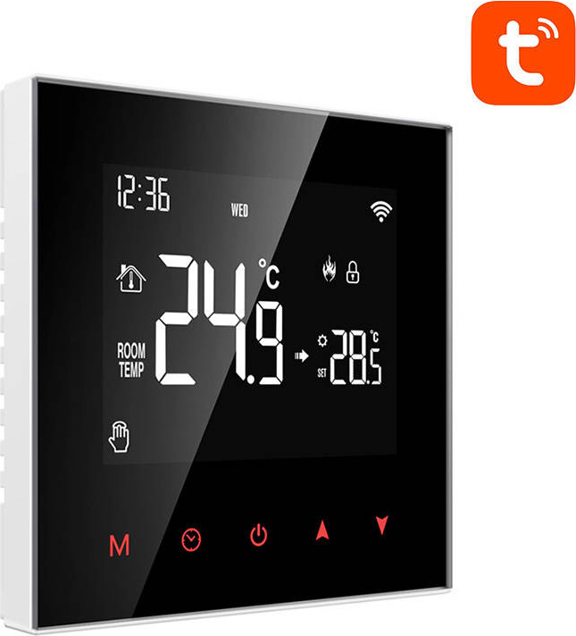 Chytrý termostat pro ohřev vody Avatto ZWT100 3A Zigbee Tuya