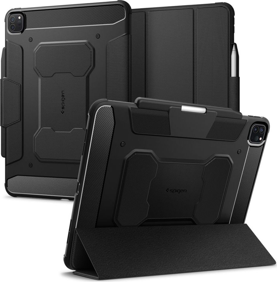 SPIGEN RUGGED ARMOR ”PRO” IPAD PRO 13” 7 / 2024 BLACK