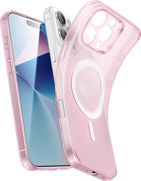 Zero Clear Case (HaloLock) ESR pouzdro pro iPhone 16 Pro Max (růžové)