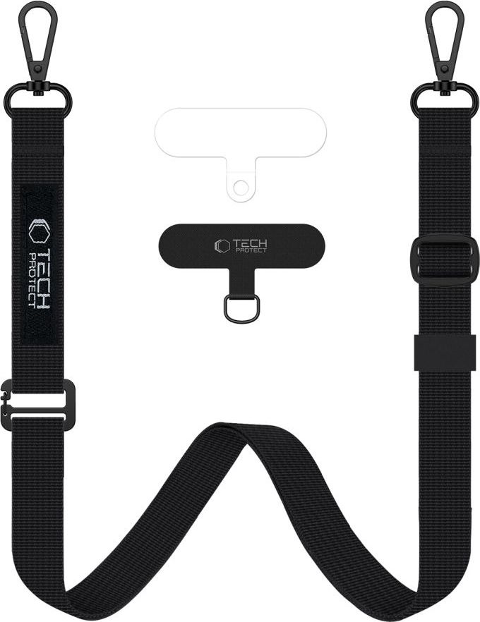 TECH-PROTECT C6S ROPE CROSSBODY BLACK