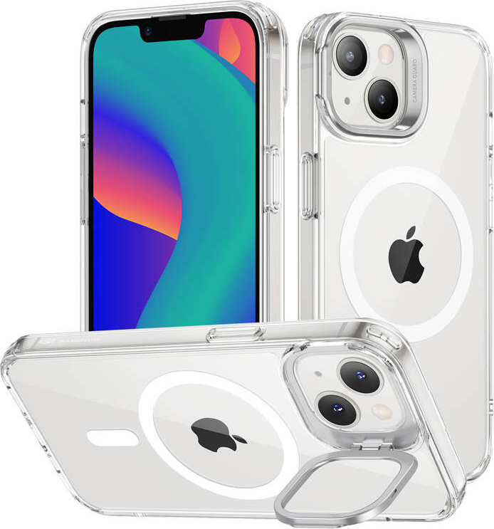ESR Classic Kickstand Case s HaloLock pro iPhone 14 Plus (transparentní)