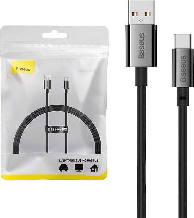 Baseus cable Superior USB - USB-C 1,0m cluster black 100W