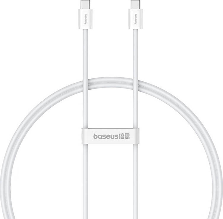 Baseus Superior 2 100W 1m rychlonabíjecí kabel USB-C na USB-C (bílý)