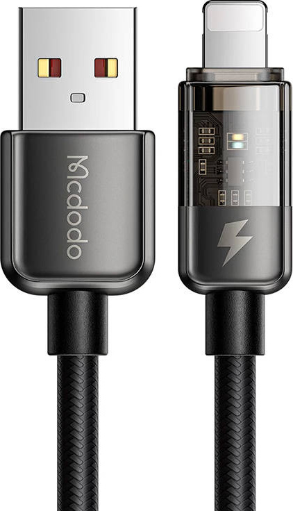 Kabel Lightning Mcdodo CA-3140 12W, 1,2 m (černý)